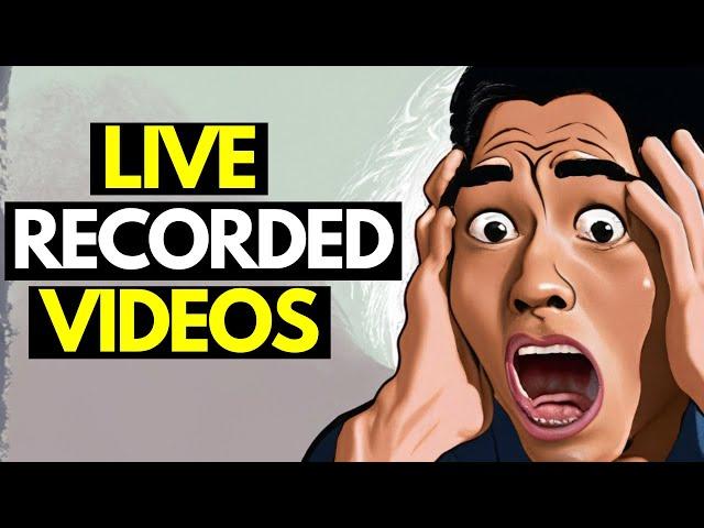 How To Live Stream Pre-Recorded Videos On Facebook Without Software & Make Money Online!