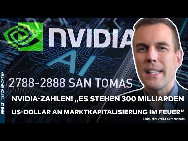 NVIDIA: Anleger unter Strom! "Es stehen 300 Milliarden US-Dollar an Marktkapitalisierung im Feuer"