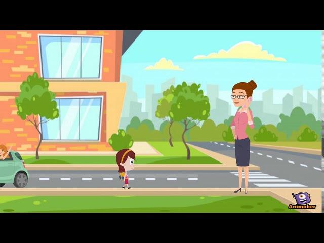 Sample of 2D animation with animaker