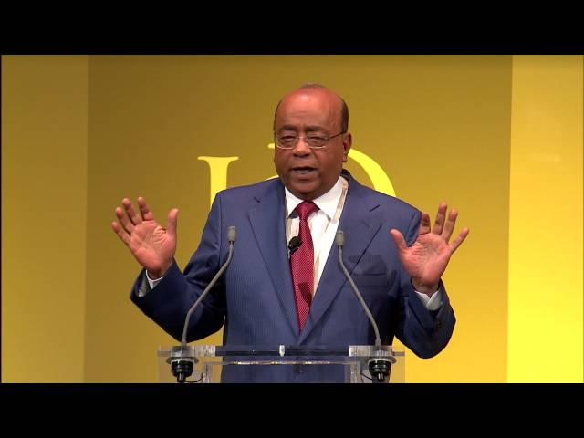 Mo Ibrahim, Mo Ibrahim Foundation, speaking at the IoD Annual Convention 2014