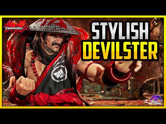 T8 v1.08 ▰ Devilster !! Most Stylish Jin Plays Heihachi !!【Tekken 8】