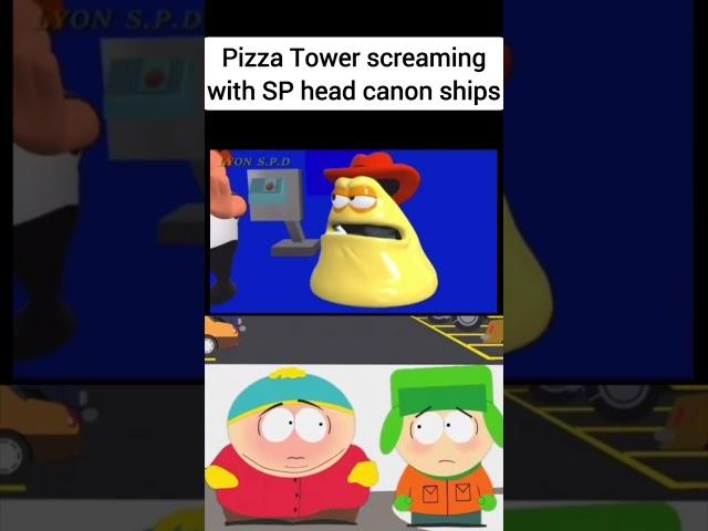 Pizza Tower Screaming SP HC Ships. #southpark #shorts #foryou #pizzatower