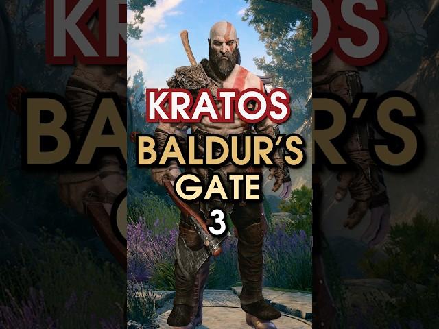 how to build KRATOS in Baldur's Gate 3 in 1min! - Barbarian/Fighter/Monk build #baldursgate3