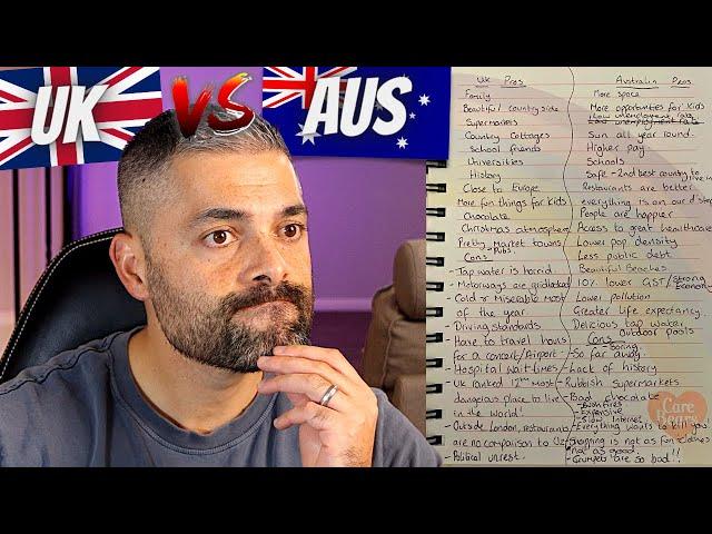 Australia VS The UK The Pros And Cons