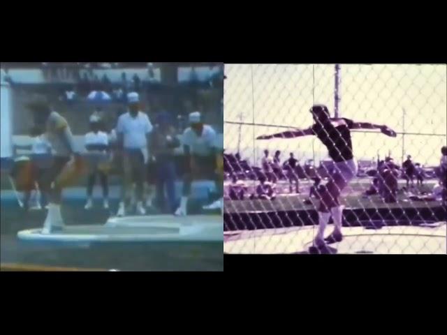 Dean Crouser vs Dave Voorhees Spin ShotPut vs Discus Comparison