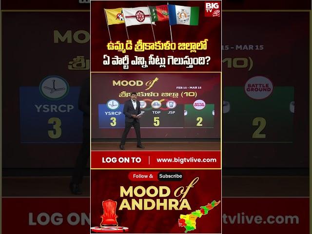 BIG TV Exclusive Survey On Srikakulam District | Mood Of Andhra | Andhra Pradesh Election 2024