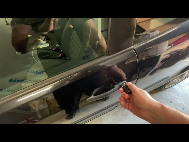 How to sync and reset your remote key relearn VW (Volkswagen) Polo 4 9N3 DIY