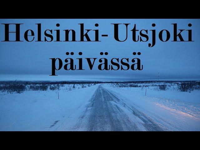 Ajoin Helsingistä Utsjoelle 14 ja 1/2 tunnissa  |   Nelostie päästä päähän mahdollisimman nopeasti.