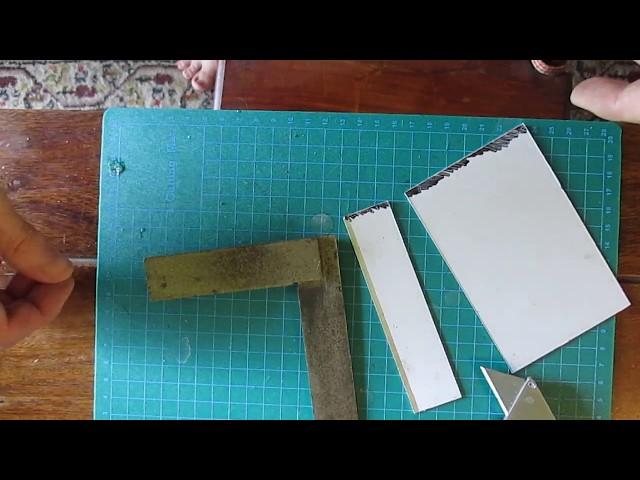 Cutting Sheet Aluminum With A Knife - Scientific Prototyping I