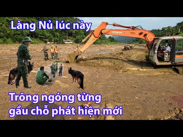 Chó nghiệp vụ gửi thấy mùi chỗ nào là đào luôn làng Nủ mới nhất hiện nay