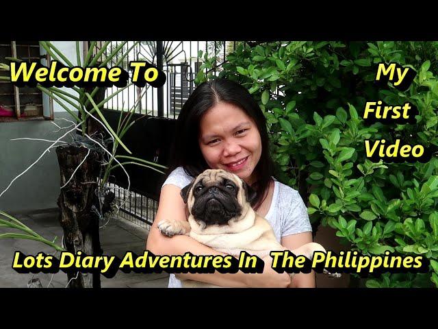 Welcome To - Lots Diary Adventures In The Philippines - My First Video