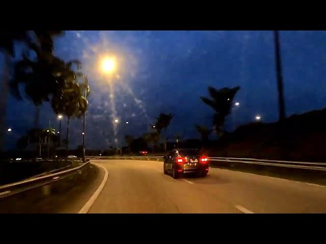 time lapse Kepong to Kg Kuantan golf Kuala Selangor