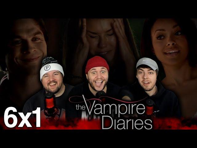 WHERE IS EVERYONE AT?! | The Vampire Diaries 6x1 "I'll Remember" First Reaction!