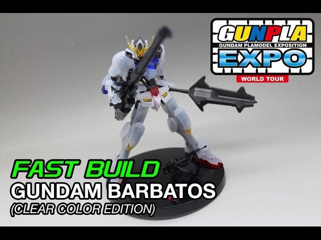 Fast Build: Gundam Barbatos (Expo Clear Edition)