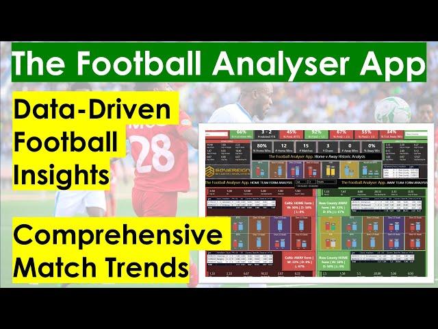 Football Analyser App | Unleash the Power of Data-Driven Analysis | Comprehensive Football Insights