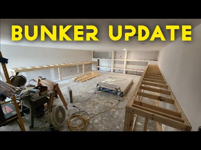 Batcave "BAT BUNKER" Construction Update! June Statue Collection Room Progress