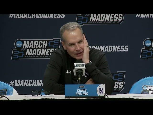 Northwestern Second Round Postgame Press Conference - 2024 NCAA Tournament