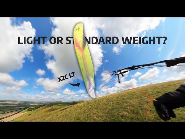 Do you prefer light or standard weight paragliding wings? FIRST LOOK at ZOOM X2C LT