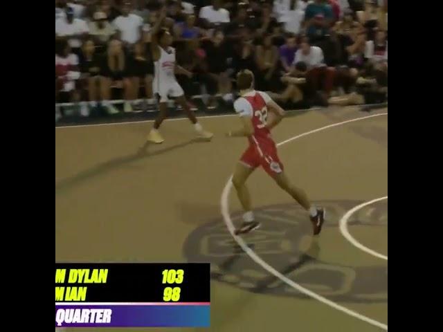  25 PTS Buzzer beater to force OT Cooper Flagg showed OUT at the SLAM Summer Classic!
