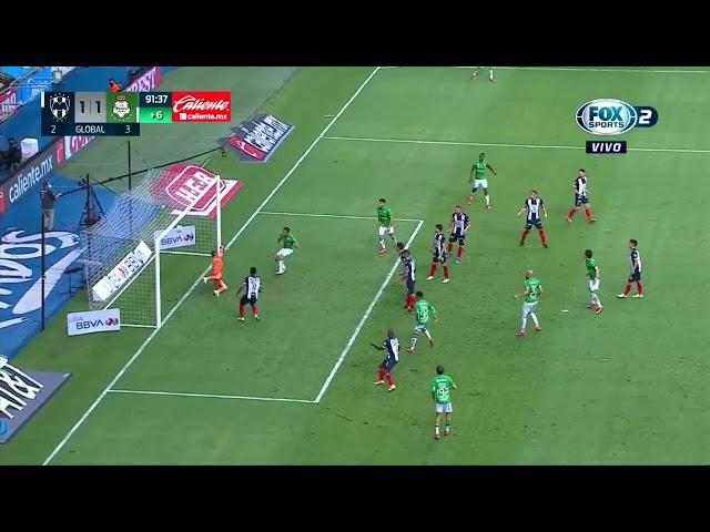 Gol de R. Prieto | Rayados 1-1 Santos | Liga BBVA MX - Guard1anes 2021 - Cuartos De Final VUELTA