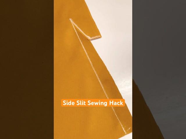 Sewing Side Slits – Unique Method Revealed! #sewing #sewingtipsandtricks