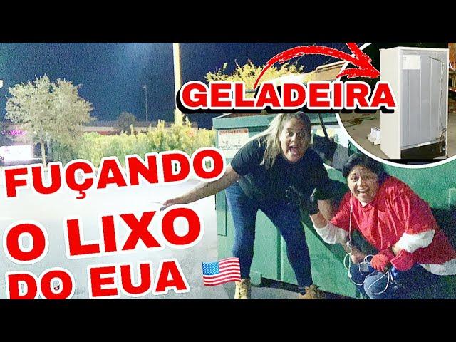 OQUE TEM NO LIXO DO EUA  #66 |PENSACOLA COM A AMIGA
