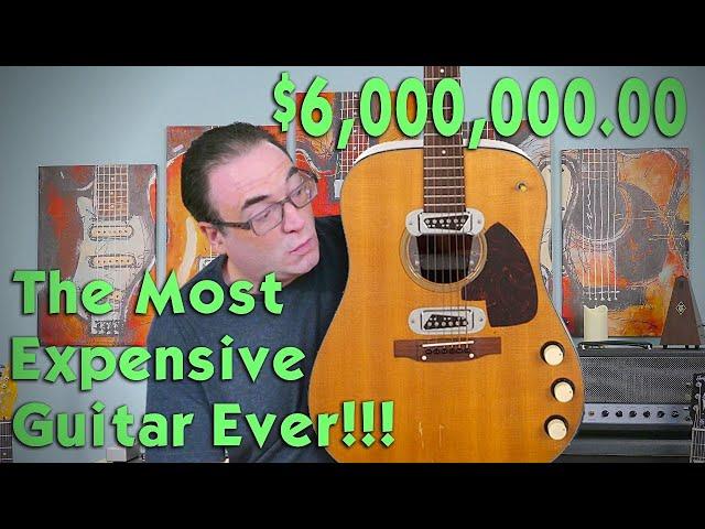 This Is The World's Most Expensive Guitar!!