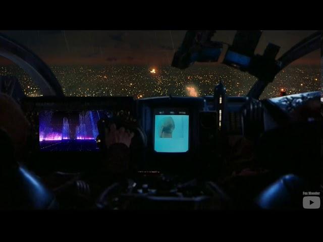 ASMR Blade Runner Spinner Cyberpunk Sound Ambience 7 Hours 4K - Sleep Relax Focus Chill Dream