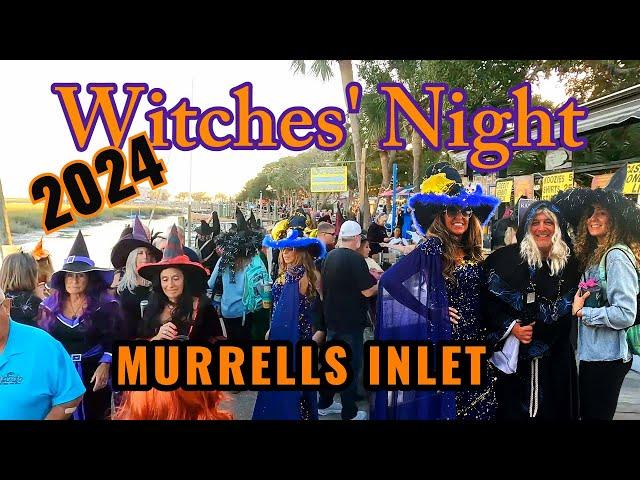 Grand Strand Witches' Night at the Murrells Inlet Marsh Walk 2024 near Myrtle Beach, SC