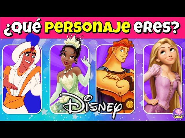 ¿Qué PERSONAJE ERES de DISNEY?  |  Test de Personalidad | Reto Disney