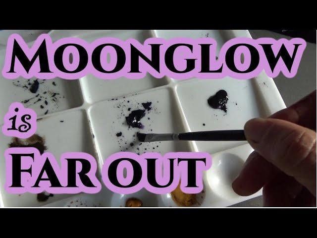 Moonglow is far out - Daniel Smith watercolor paint review