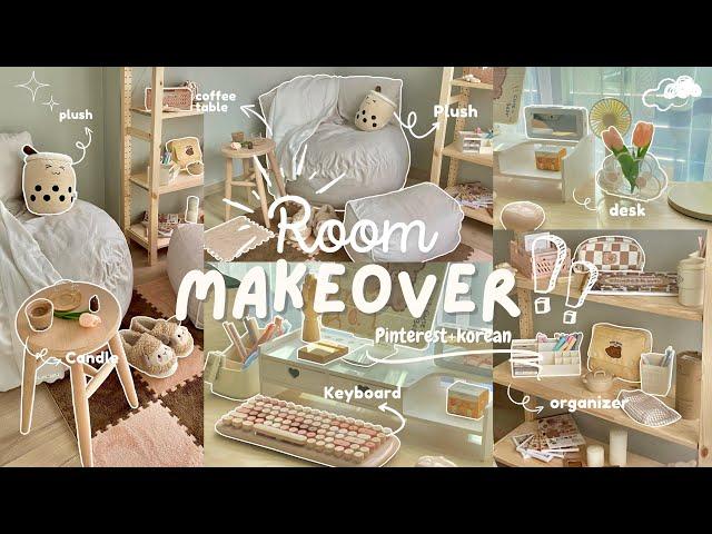 cozy room makeover ️ | [ikea, aliexpress haul, building+ decorating]