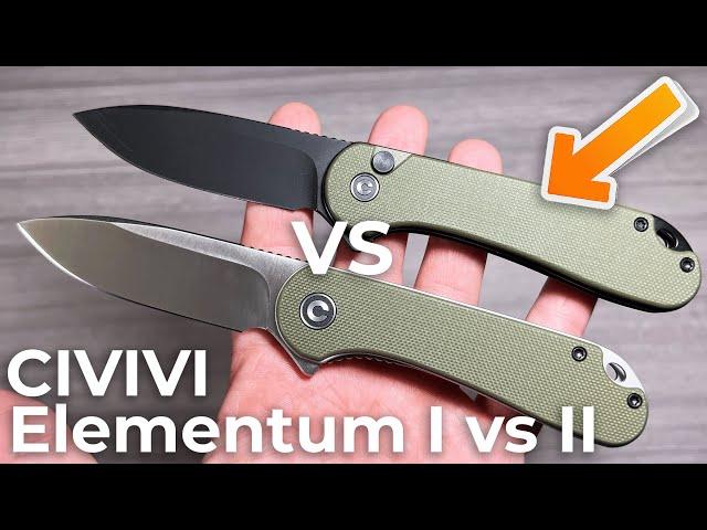 Civivi Elementum vs Civivi Elementum II - User Review