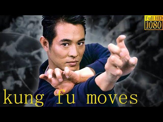 Action Movie! The young man uses Shaolin kung fu to defeat his opponent.