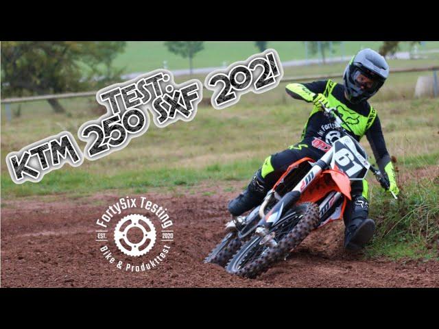 KTM 250SXF 2021 Test