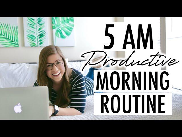 5AM Productive Teacher Morning Routine