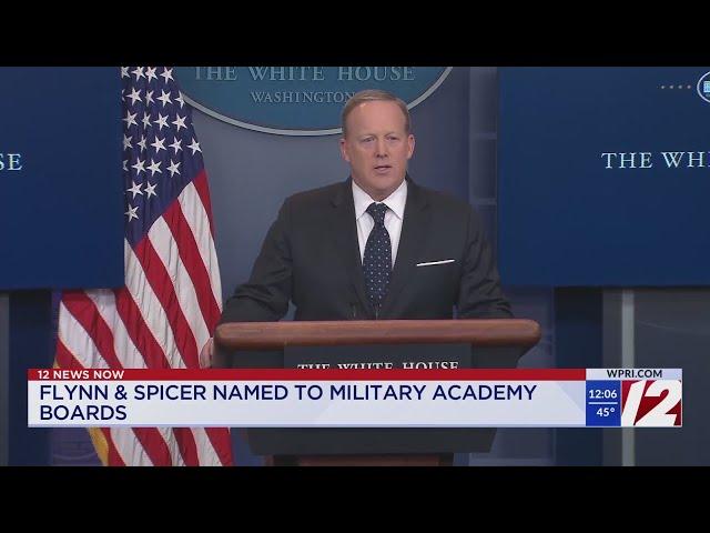 Flynn and Spicer named to military academy boards