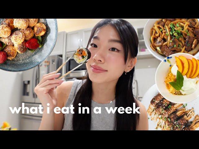 what i eat in a week │ (simple home cooked meals)