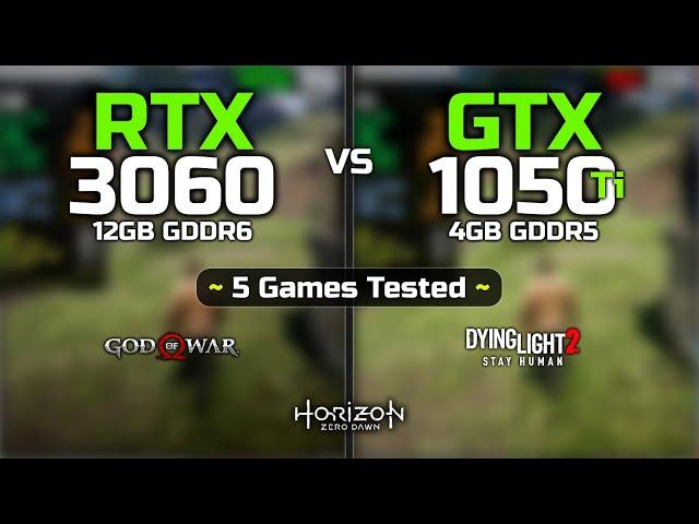 GTX 1050 Ti vs RTX 3060 | How Big Is The Difference?