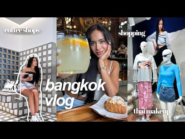 bangkok girly vlog ️ shopping malls, makeup haul, coffee shops, 7eleven, nightouts & more ️