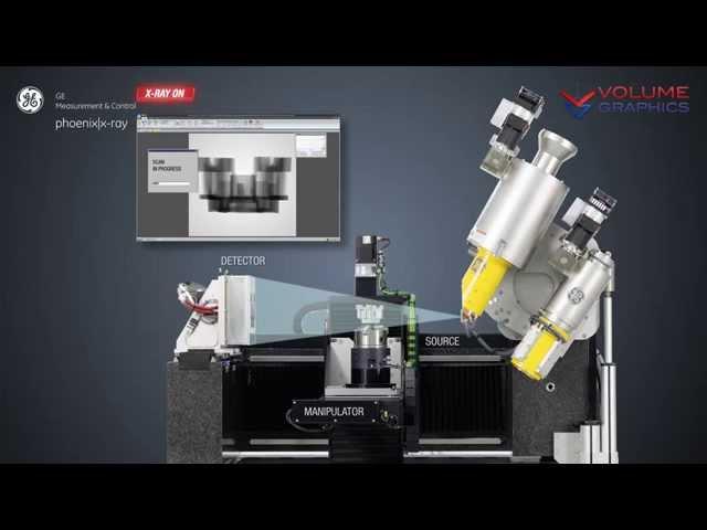 VG GE casting analysis with CT hi-res at Exact Metrology