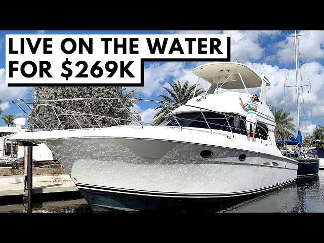 $269,000 2006 SILVERTON 42 CONVERTIBLE Affordable Family Starter Yacht Liveaboard Boat Tour