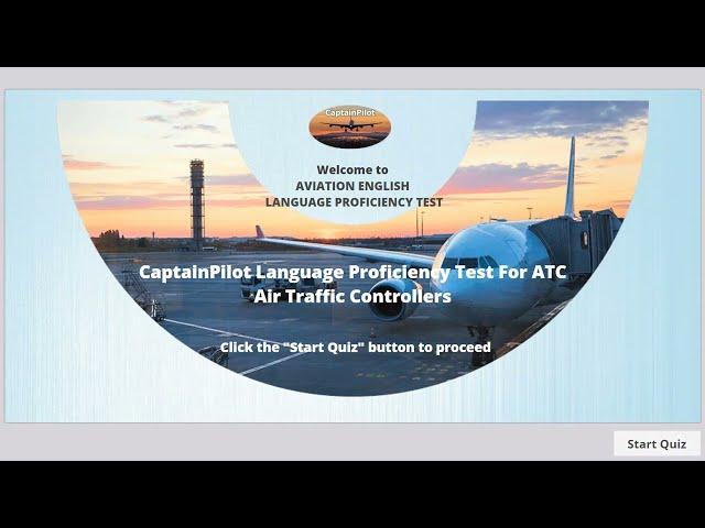 Aviation English Language Proficiency Test / ATC  Proficiency Test