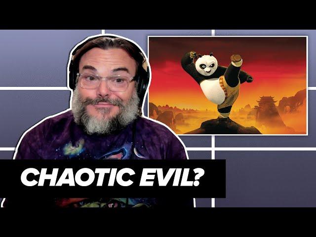 Kung Fu Panda's Jack Black Aligns His Famous Characters