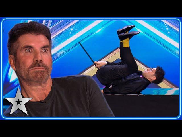 Ichikawa fires a DART with his FART! | Auditions | BGT 2023