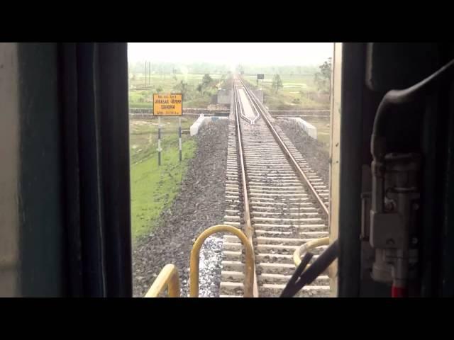 IRFCA Driver View WDM2A Loco Ride leading Dekargaon - Naharlagun Passenger