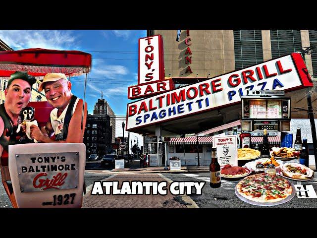 Atlantic City’s Oldest Pizza Joint Tony’s Baltimore Grill