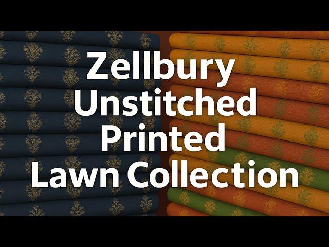 Zellbury | Unstitched Printed Lawn Collection Is Here
