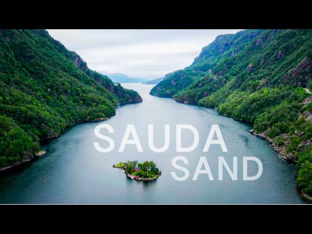 Sand | Sauda - Ryfylke - Drone 4K #drone Norway