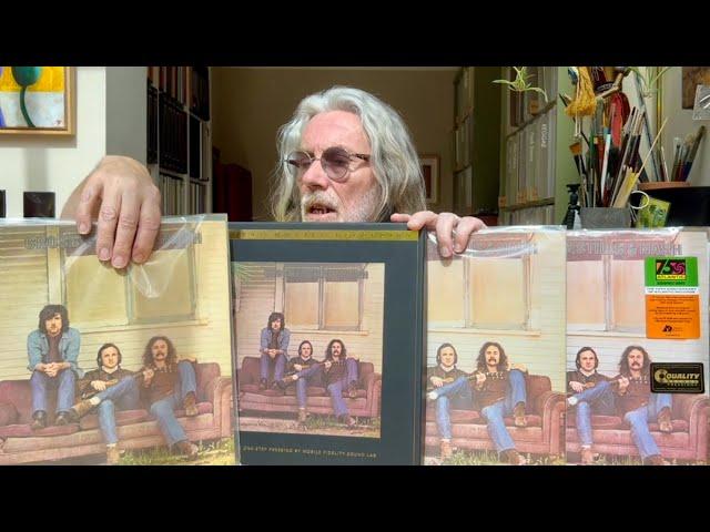 The ultimate Crosby Stills & Nash shoot-out: Analogue Productions Atlantic 75, MOFI One-Step & UK OG